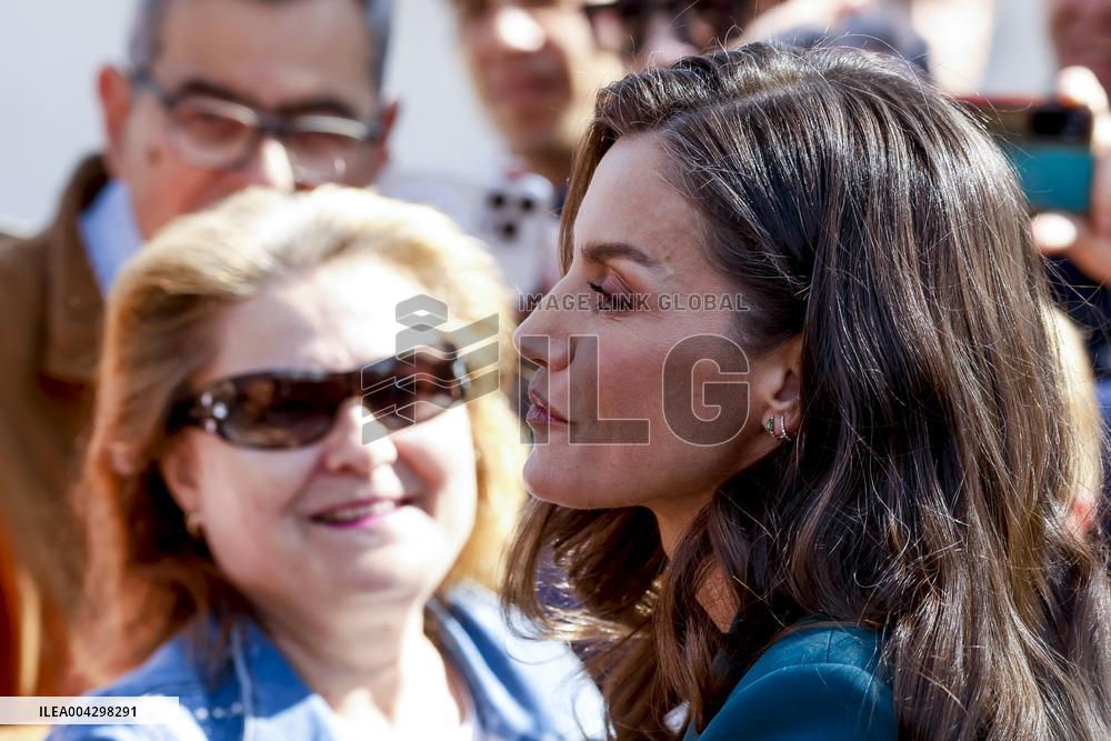 Queen Letizia Attends Princess Of Girona Foundation Talent Tour - Spain