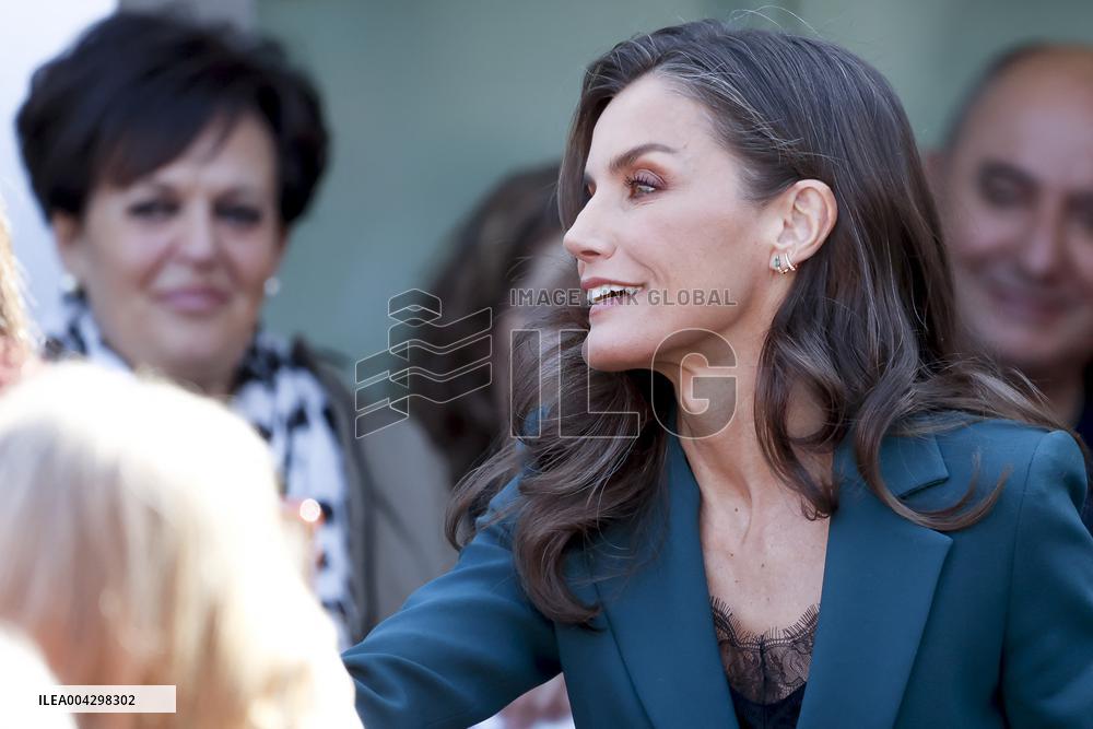 Queen Letizia Attends Princess Of Girona Foundation Talent Tour - Spain
