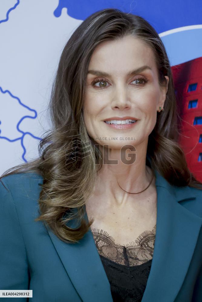 Queen Letizia Attends Princess Of Girona Foundation Talent Tour - Spain