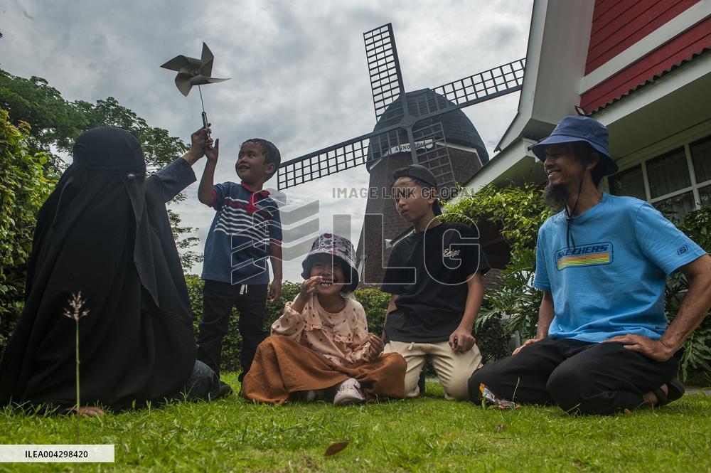 Childs Windmill Adventure in Medan Little Netherland