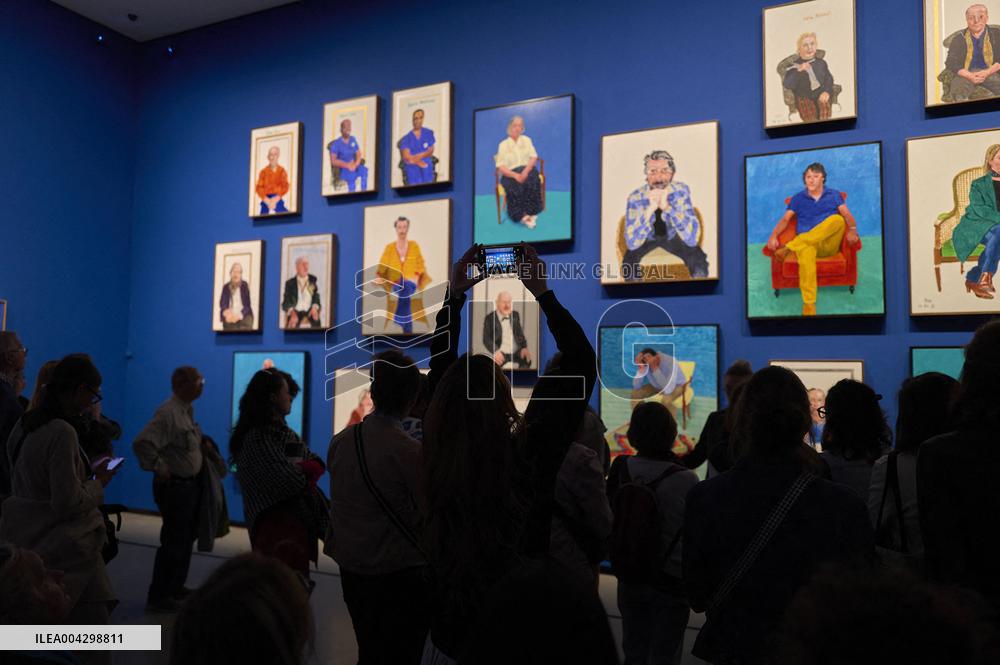 David Hockney Exhibition at Fondation Louis Vuitton - Paris
