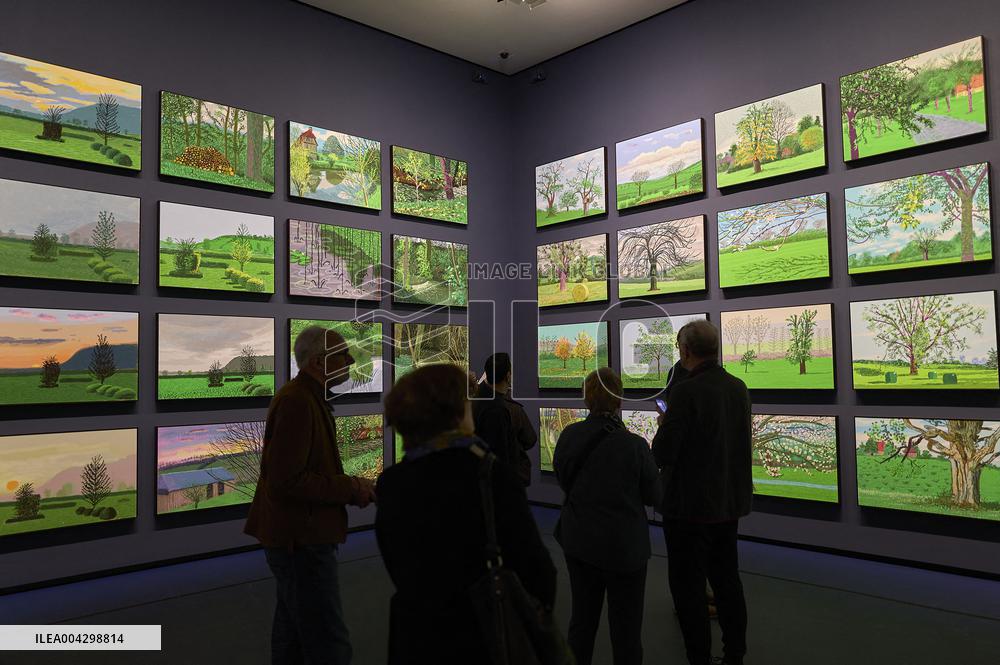 David Hockney Exhibition at Fondation Louis Vuitton - Paris