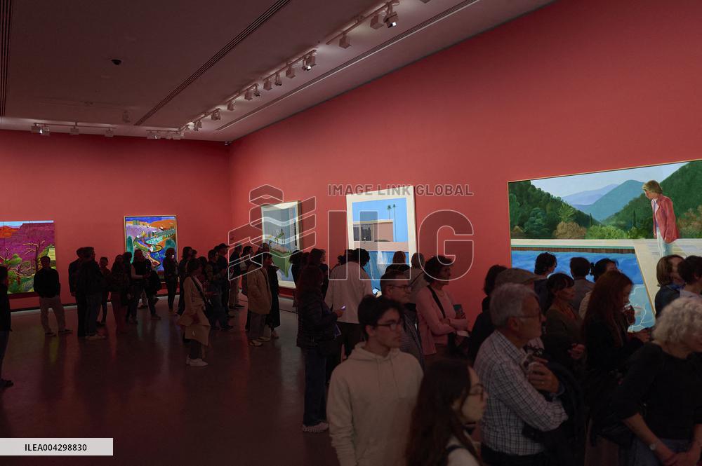 David Hockney Exhibition at Fondation Louis Vuitton - Paris