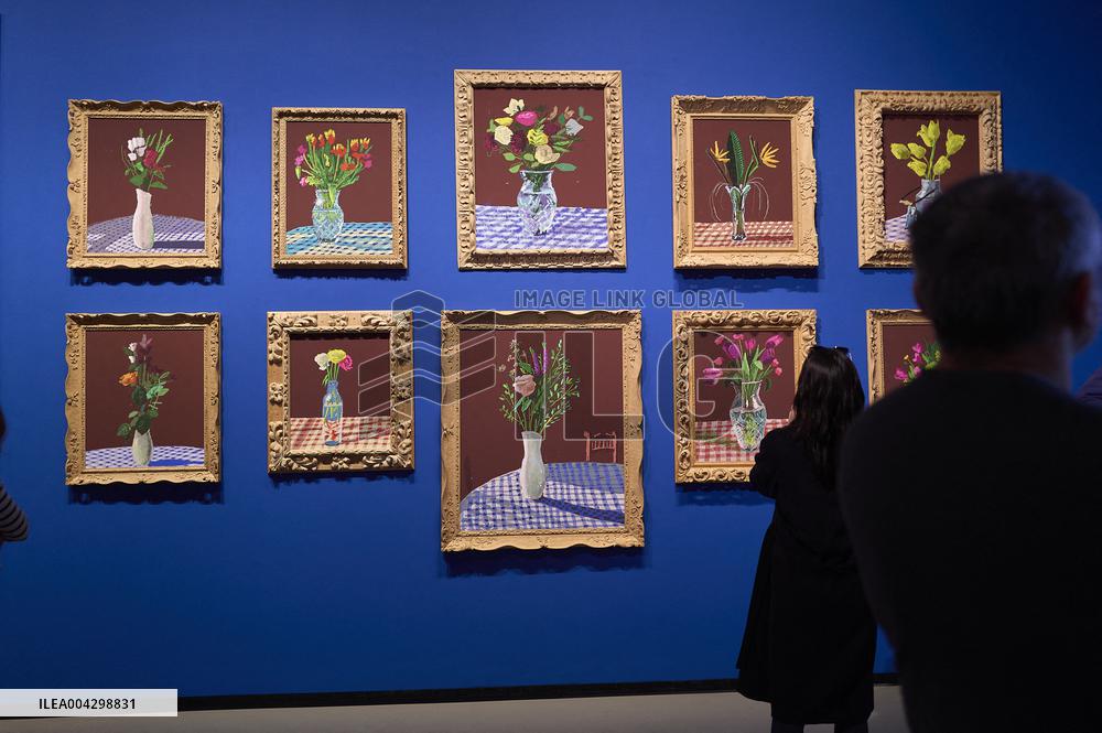 David Hockney Exhibition at Fondation Louis Vuitton - Paris