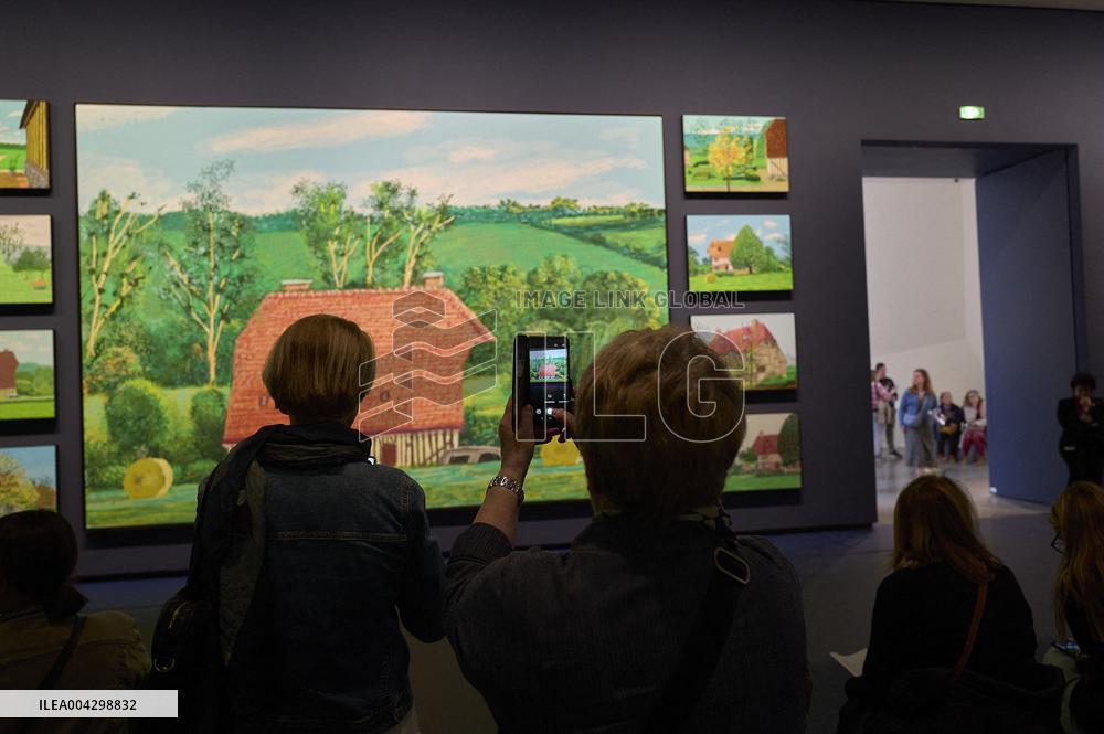 David Hockney Exhibition at Fondation Louis Vuitton - Paris