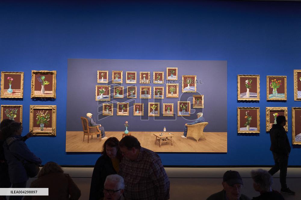 David Hockney Exhibition at Fondation Louis Vuitton - Paris