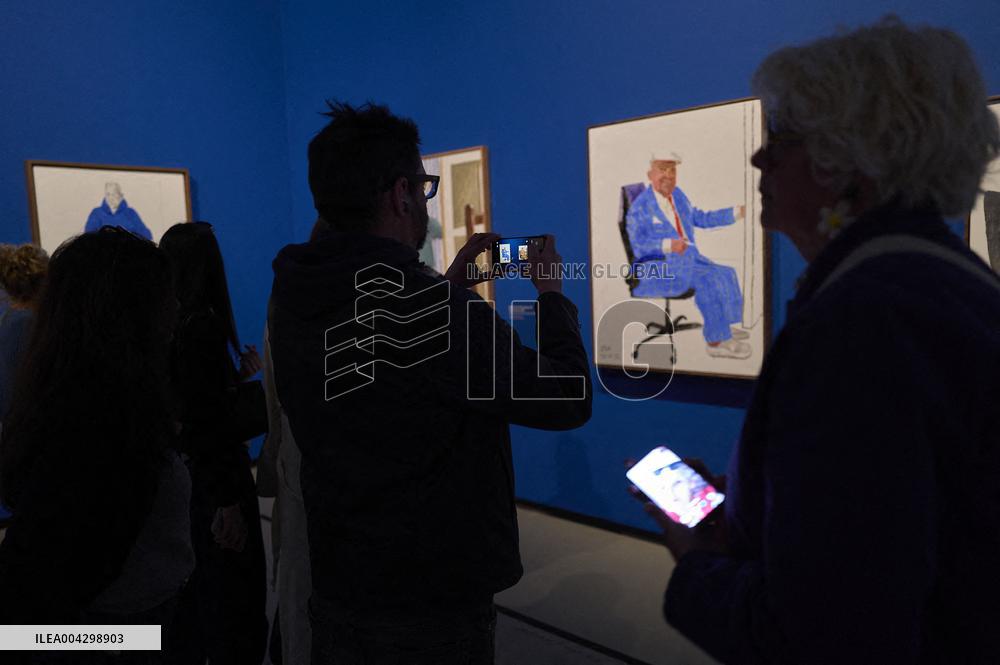 David Hockney Exhibition at Fondation Louis Vuitton - Paris