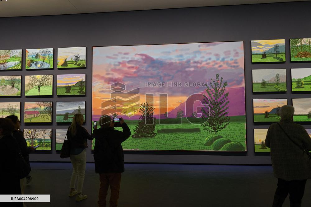 David Hockney Exhibition at Fondation Louis Vuitton - Paris