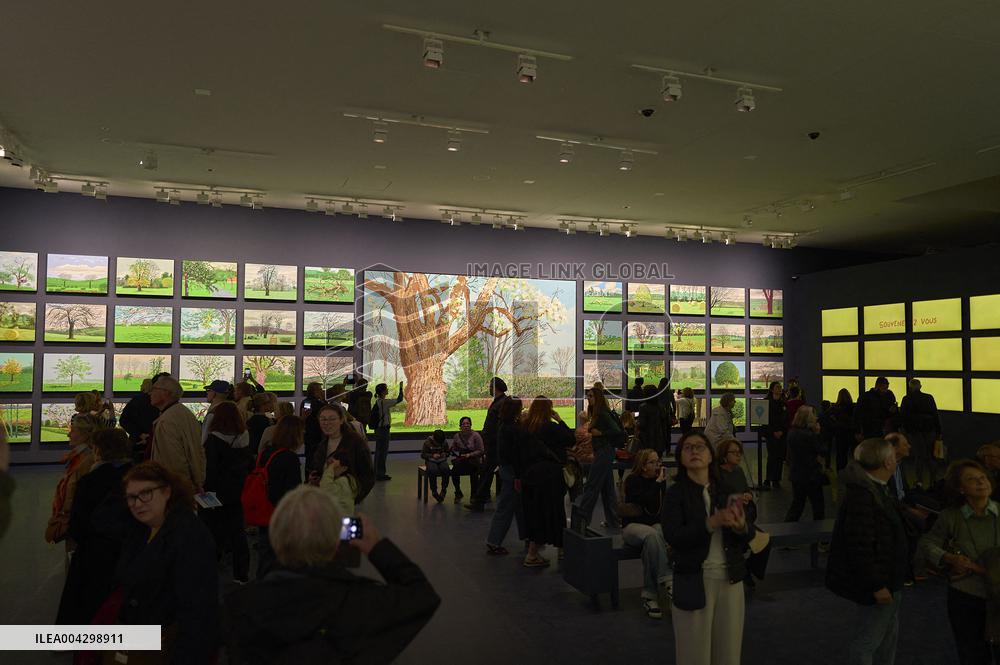 David Hockney Exhibition at Fondation Louis Vuitton - Paris