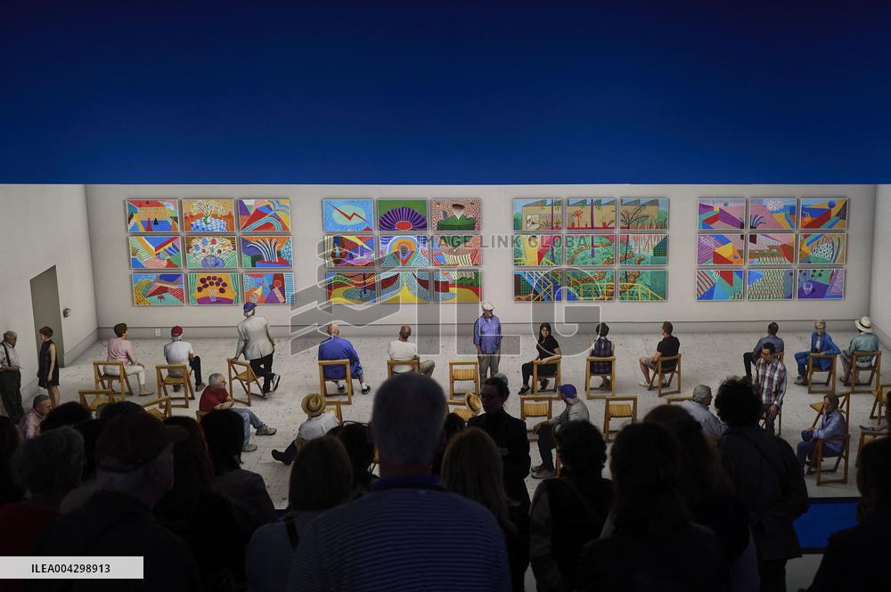 David Hockney Exhibition at Fondation Louis Vuitton - Paris