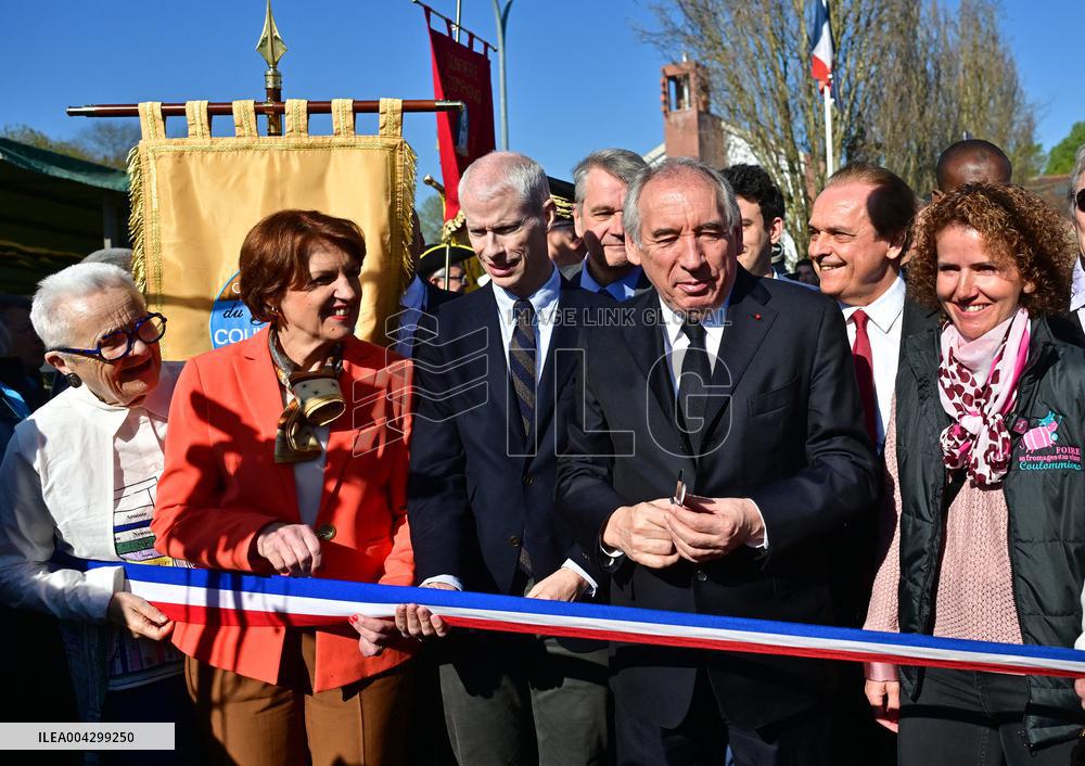 PM Francois Bayrou Attends the 58th International Cheese and Wine Fair - Coulommiers
