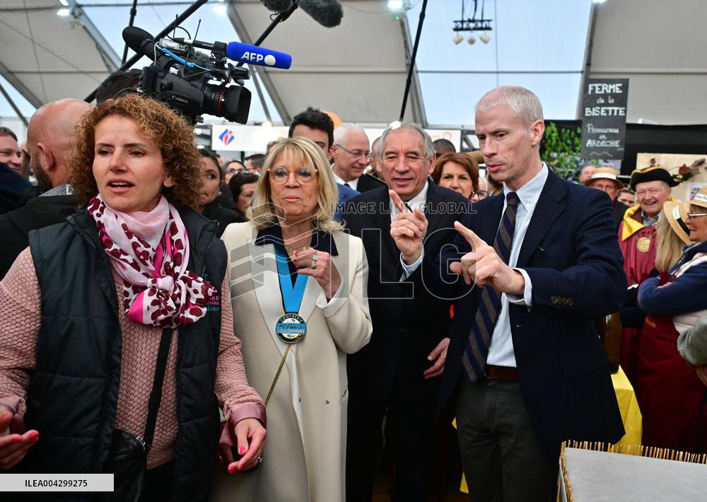 PM Francois Bayrou Attends the 58th International Cheese and Wine Fair - Coulommiers