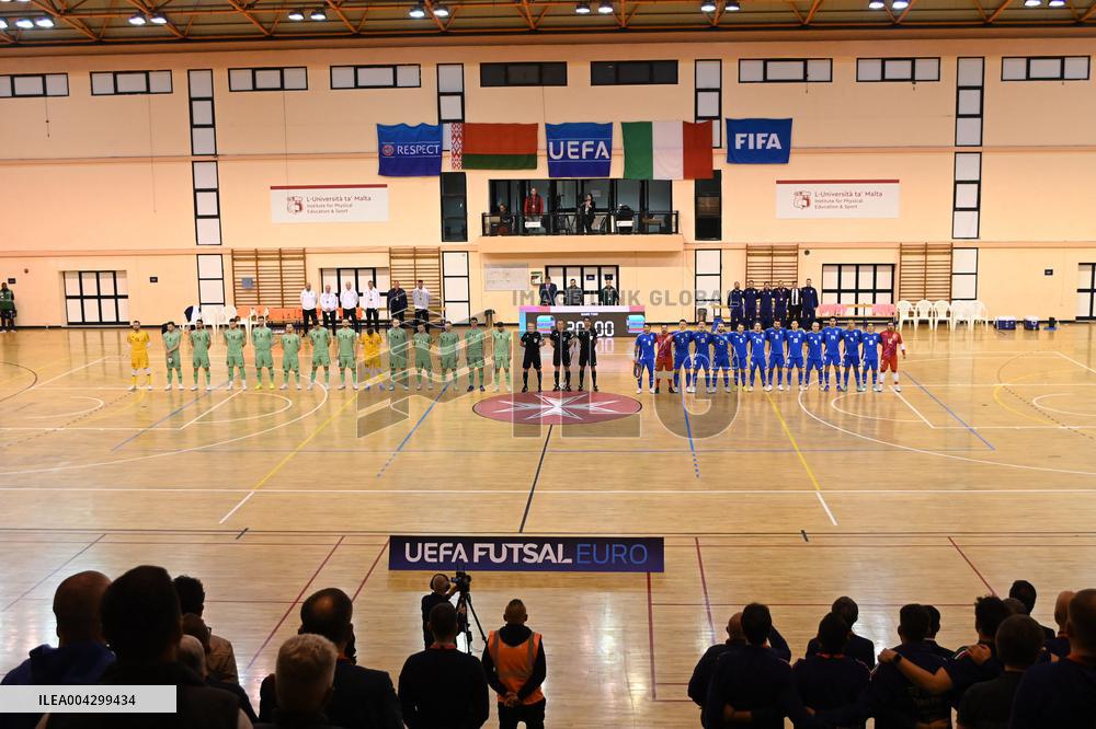 CALCIO - Calcio a 5 - UEFA Futsal Euro 26 - Belarus vs Italy