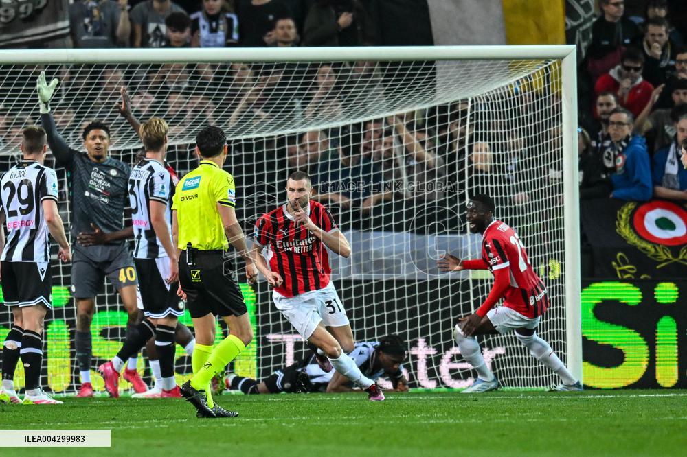 CALCIO - Serie A - Udinese Calcio vs AC Milan