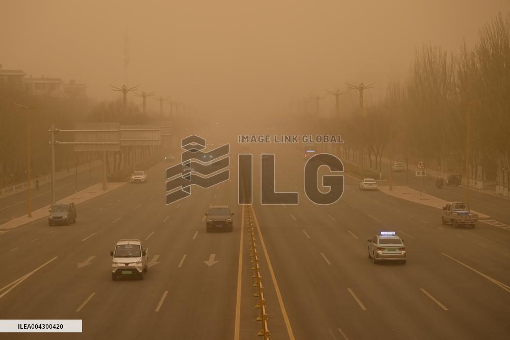 Sandstorm Hit Yinchuan