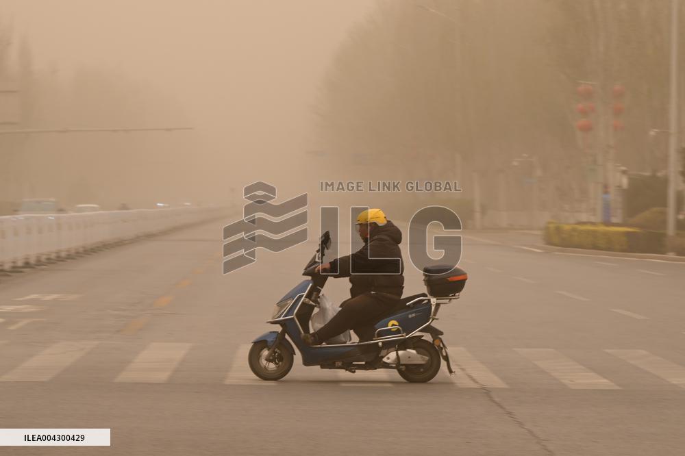 Sandstorm Hit Yinchuan