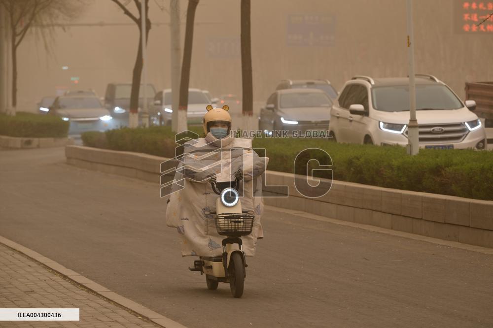 Sandstorm Hit Yinchuan