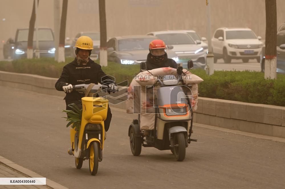 Sandstorm Hit Yinchuan