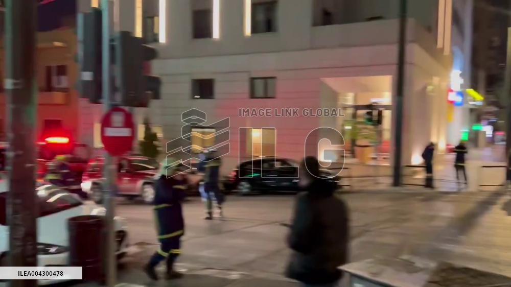 Greece: Bomb Explodes Outside Railway Offices in Athens