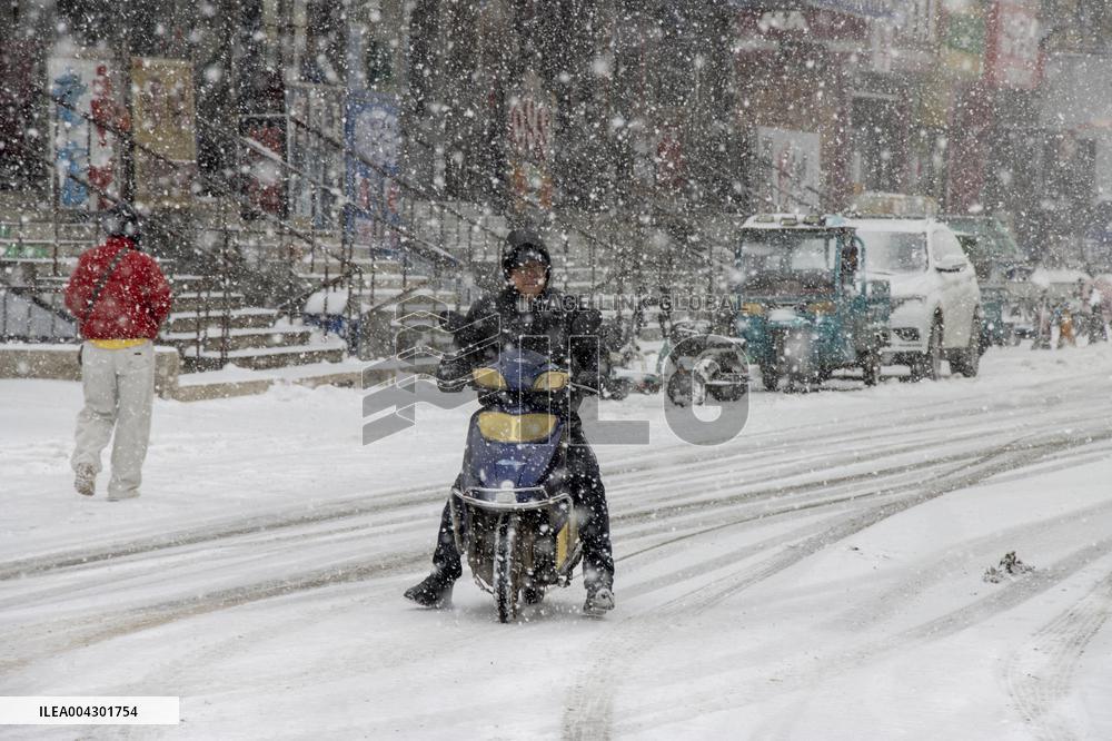 Heavy Snow Hit Heilongjiang