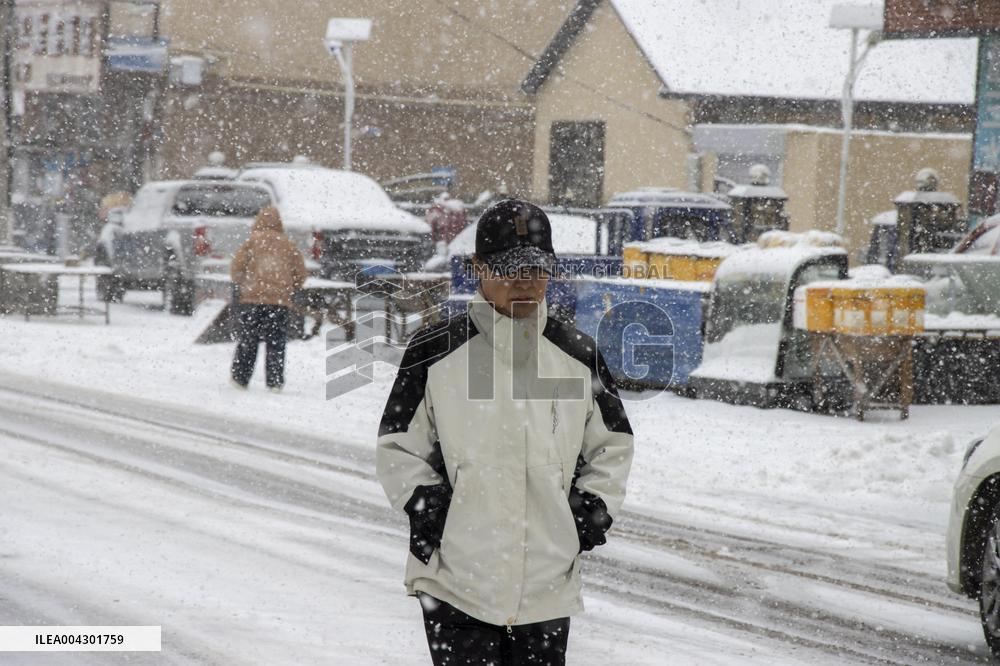 Heavy Snow Hit Heilongjiang