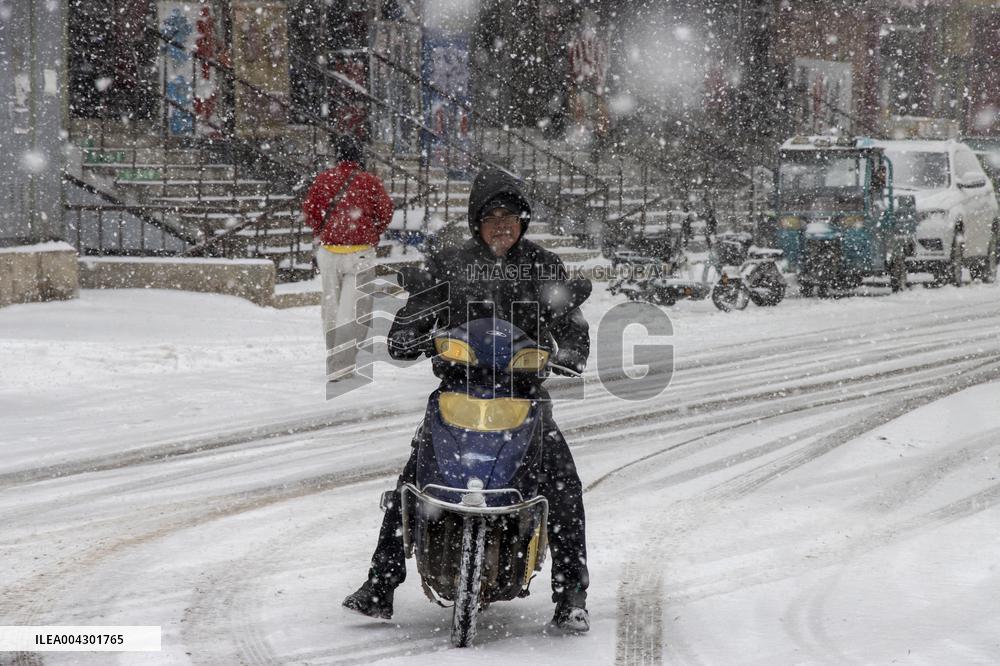 Heavy Snow Hit Heilongjiang