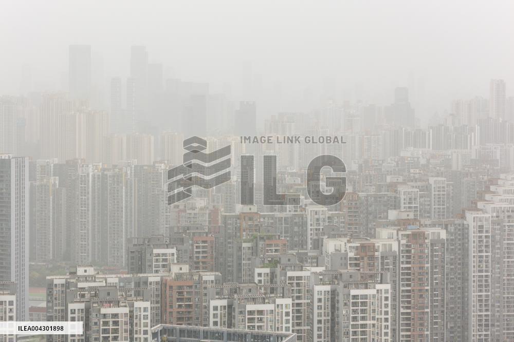 Sand-blowing Weather in Chongqing