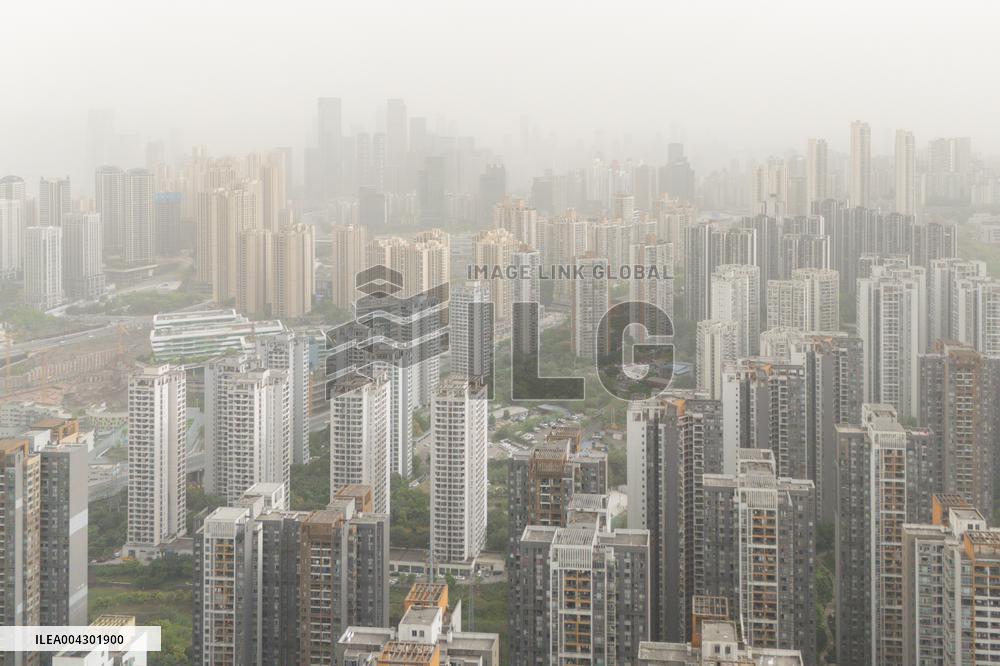 Sand-blowing Weather in Chongqing