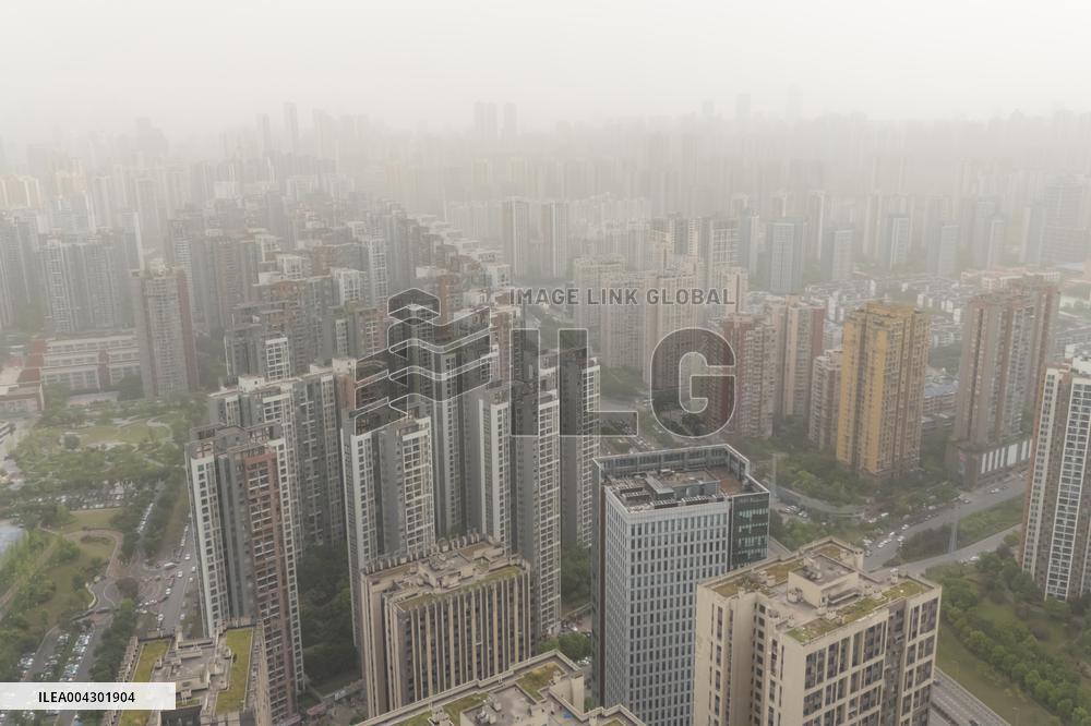Sand-blowing Weather in Chongqing