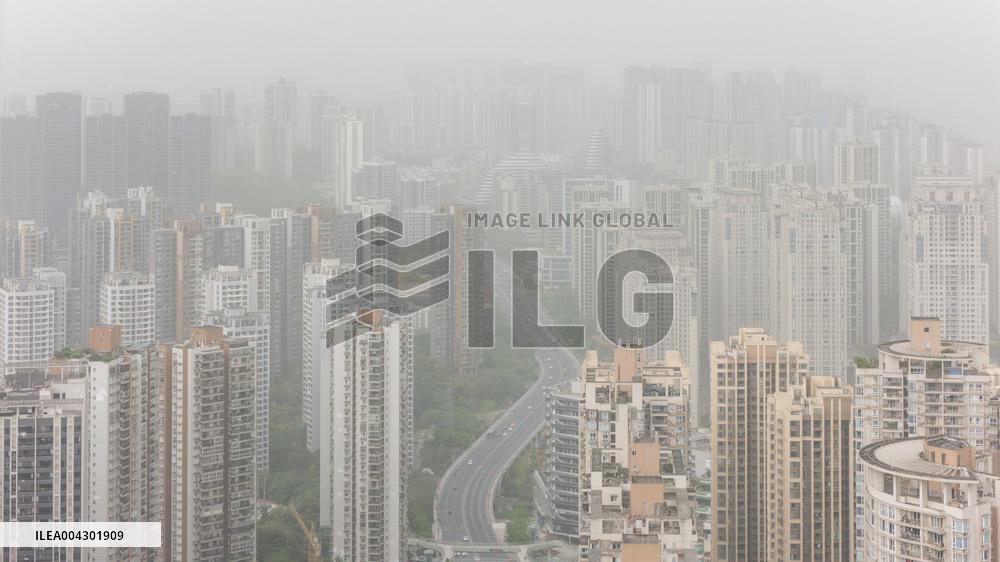 Sand-blowing Weather in Chongqing