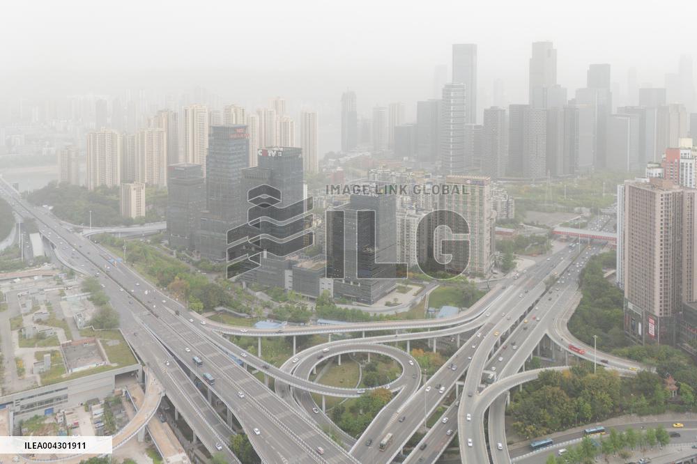 Sand-blowing Weather in Chongqing