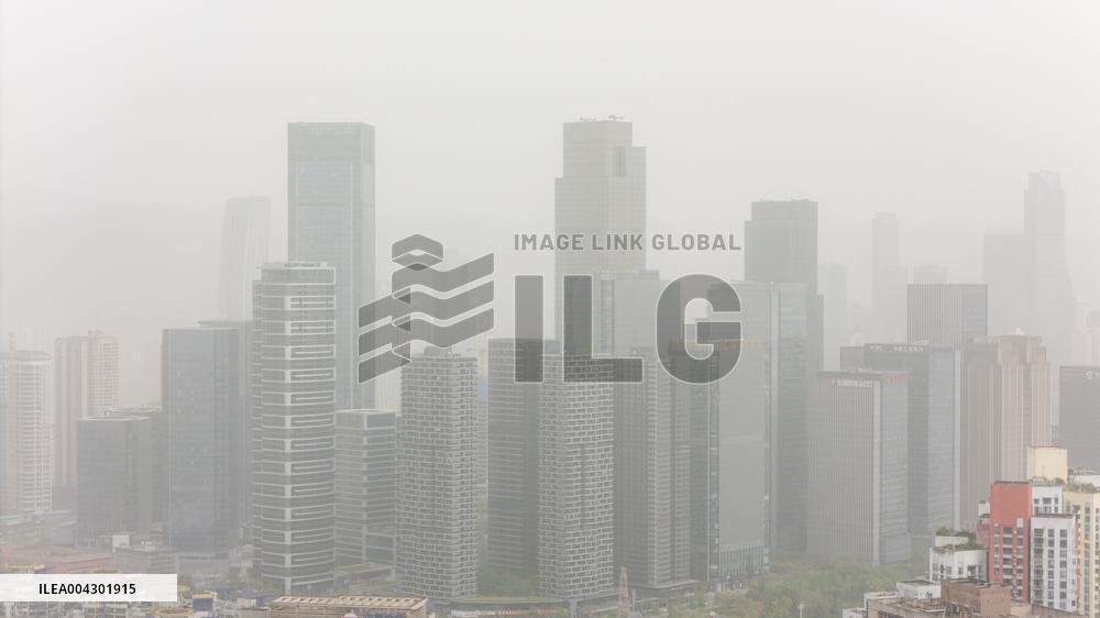 Sand-blowing Weather in Chongqing