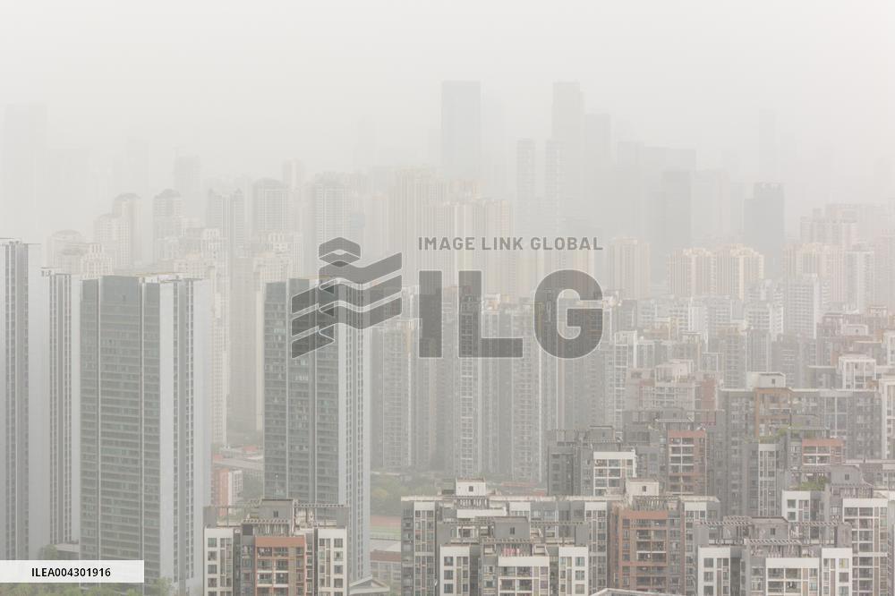 Sand-blowing Weather in Chongqing