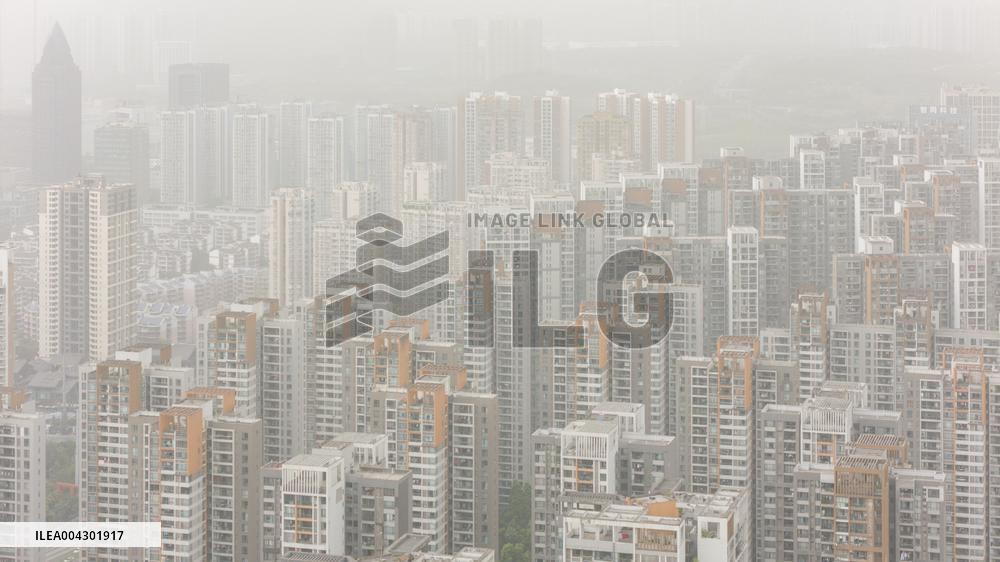 Sand-blowing Weather in Chongqing