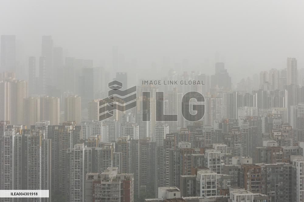 Sand-blowing Weather in Chongqing