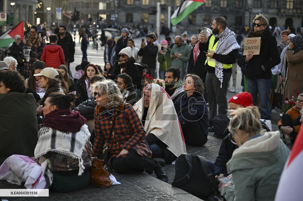 Pro-Palestine Rally - Amsterdam