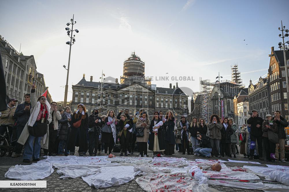 Pro-Palestine Rally - Amsterdam