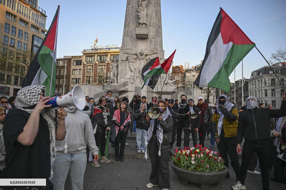 Pro-Palestine Rally - Amsterdam
