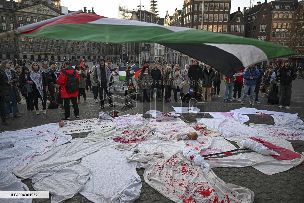 Pro-Palestine Rally - Amsterdam