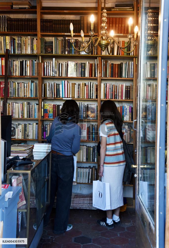 Shakespeare and Company Bookshop Illustrations - Paris