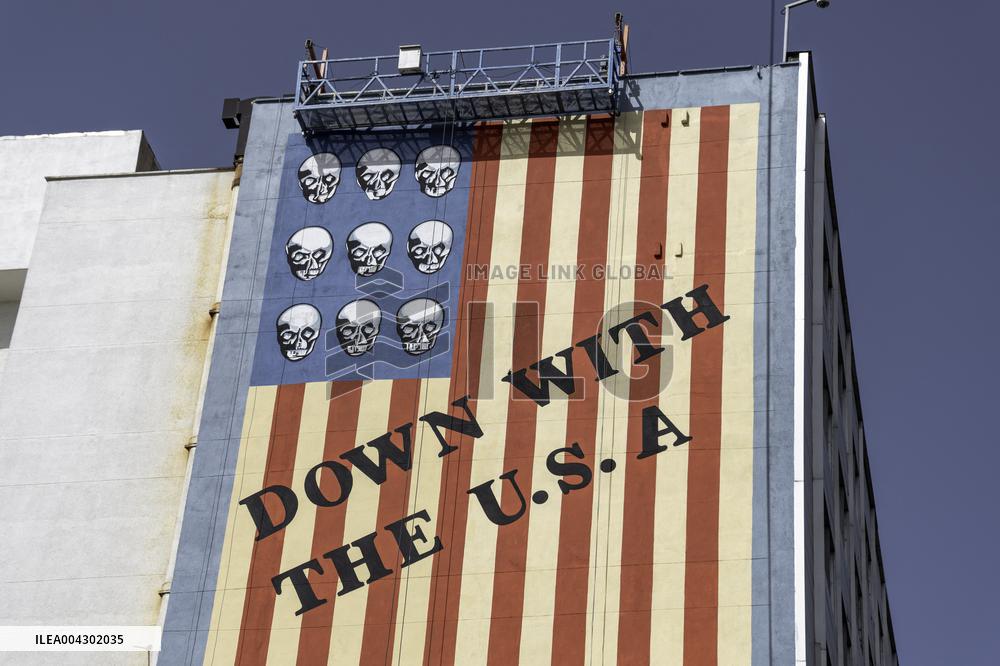Anti-US Murals in Iran