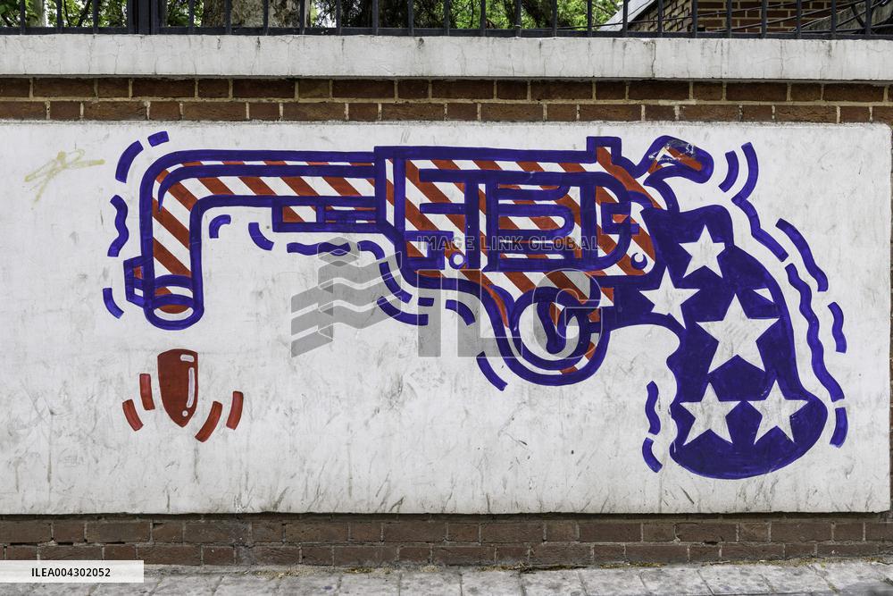 Anti-US Murals in Iran