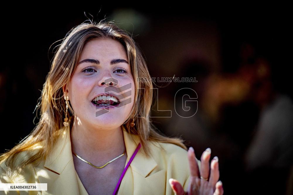 Princess Laurentien And Eloise of Orange At My Lima Lima - The Hague