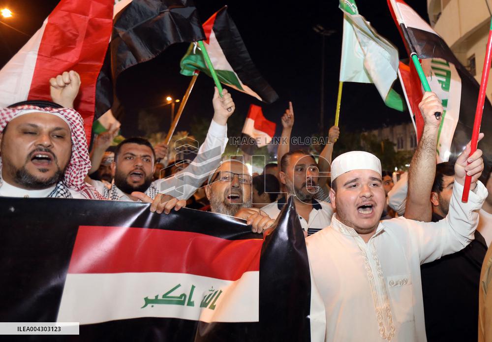 Pro-Palestine Protest - Baghdad