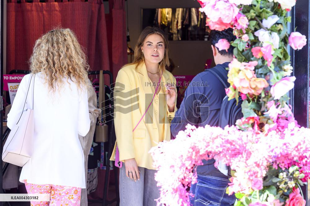 Princess Laurentien And Eloise of Orange At My Lima Lima - The Hague