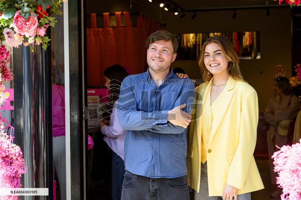Princess Laurentien And Eloise of Orange At My Lima Lima - The Hague