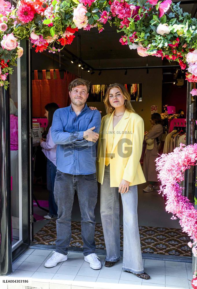 Princess Laurentien And Eloise of Orange At My Lima Lima - The Hague