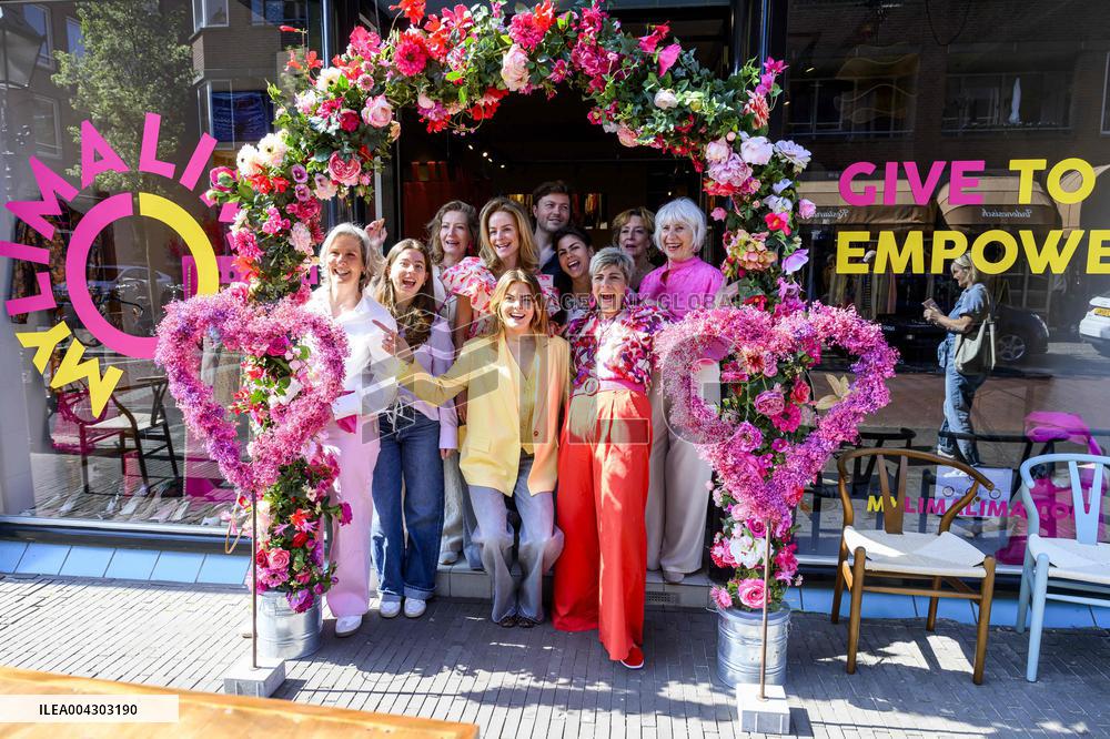 Princess Laurentien And Eloise of Orange At My Lima Lima - The Hague
