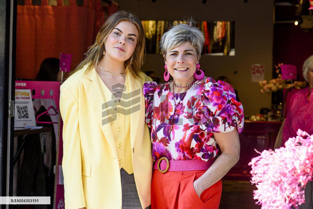 Princess Laurentien And Eloise of Orange At My Lima Lima - The Hague