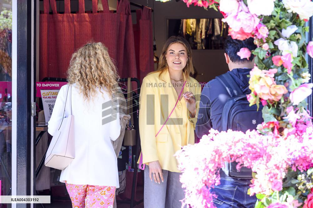 Princess Laurentien And Eloise of Orange At My Lima Lima - The Hague